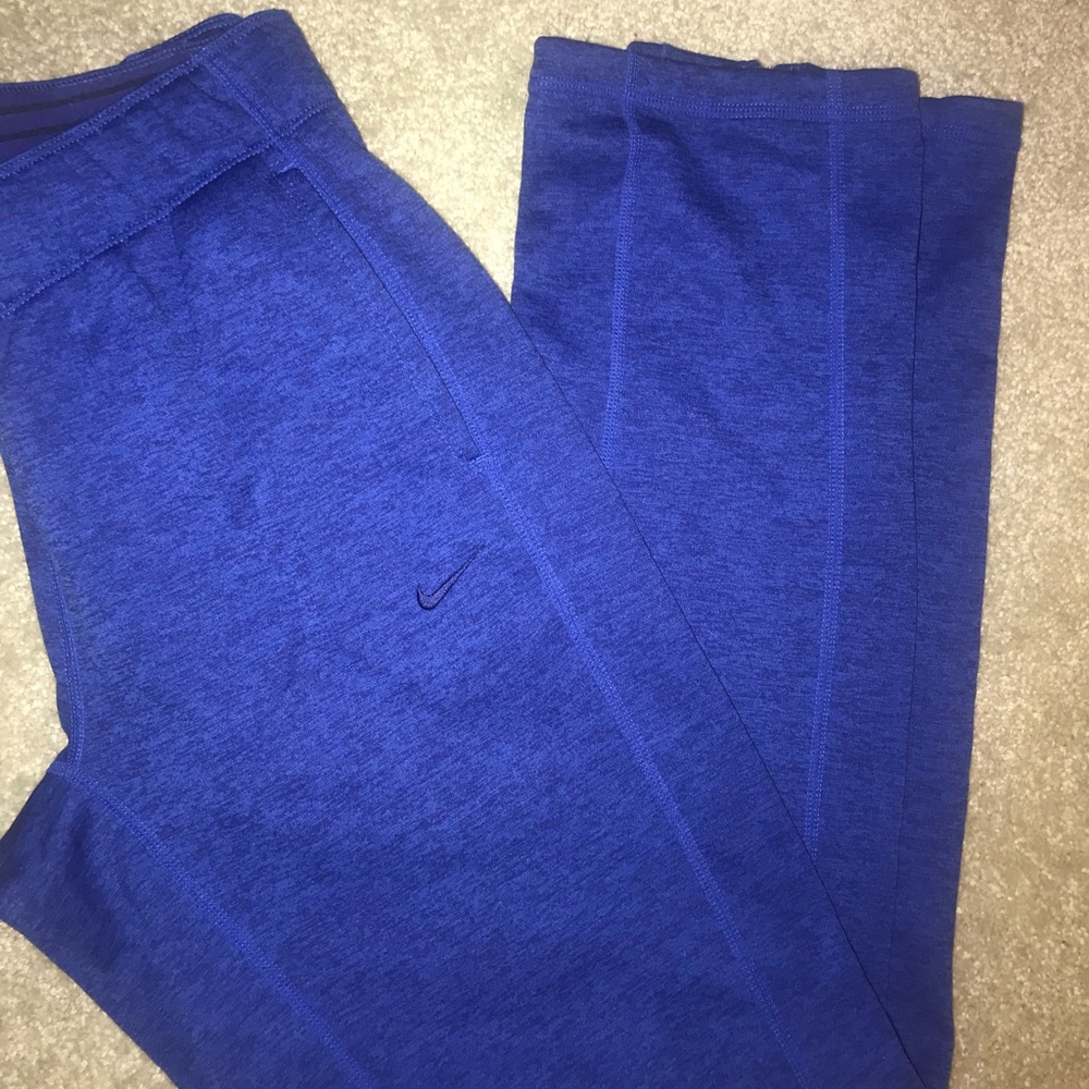 Blue nike sweatpants!